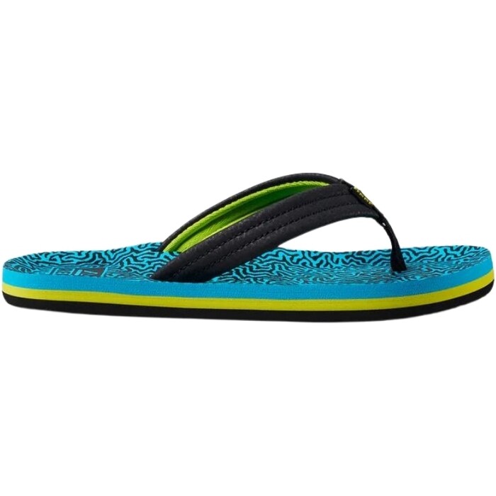 2024 Reef Nios Chancletas Ahi CJ2050 - Blue Coral